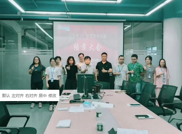 项目启动 II 东莞市中虹五金制品钣金ERP+MES一体化系统顺利结案